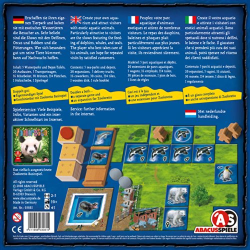 ABACUSSPIELE 03081 - Aquaretto, Brettspiel – Bild 2