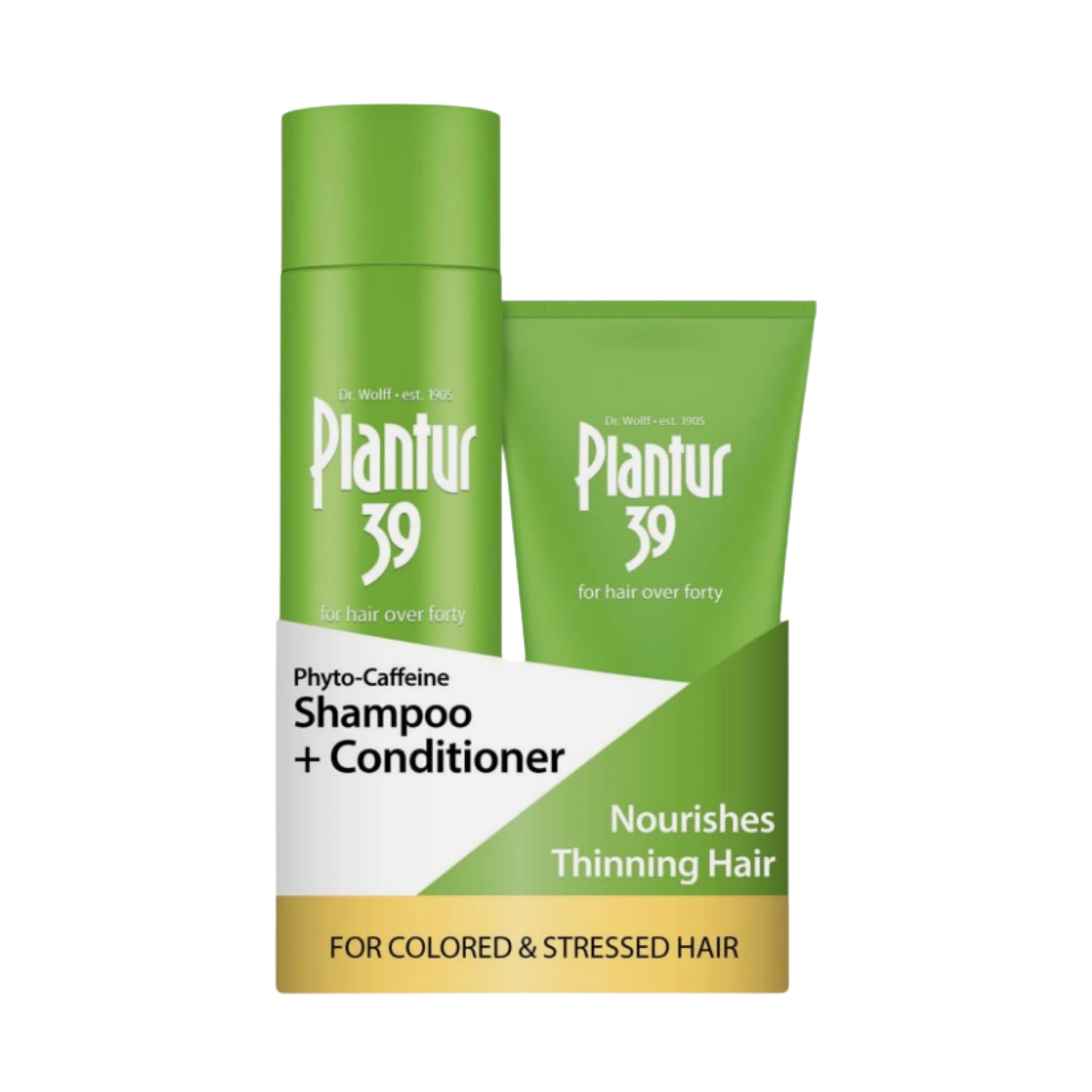 Plantur 39 Phyto-Caffeine Shampoo and Conditioner for coloured and stressed hair