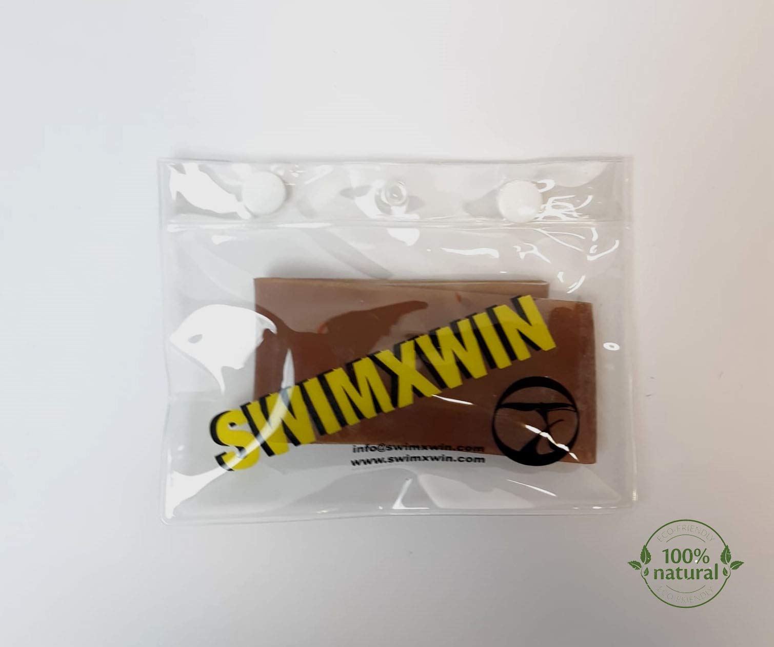 Swimxwin FERMACAVIGLIE 100% Gomma Naturale Morbida, Confortevole e anallergica Natural Rubber Allenamento Professionale Nuoto Made in Italy
