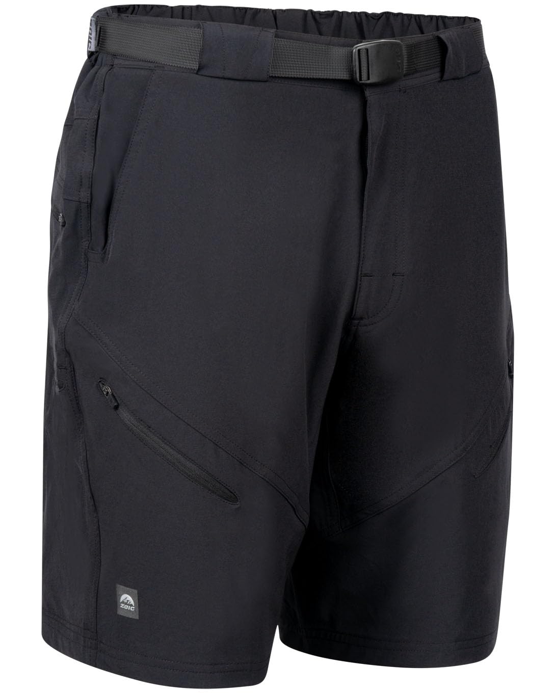 ZOIC Guide Short Men's Mountain Bike Cycling Shorts (US, Waist Inseam, Large, 9, Regular, Regular, Black)