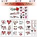 44+ Sexy Naughty Temporary Tattoos for Women Ladies- Adult Fun for Lower Back Legs Arms Butt Stomach