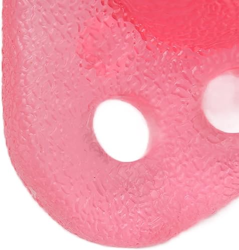 Miniatura 9 de Entrenador de agarre, estirador de dedos TPR triángulo bola agarre entrenador mano estiramiento ejercicio juguete rosa para restaurar lesiones en la