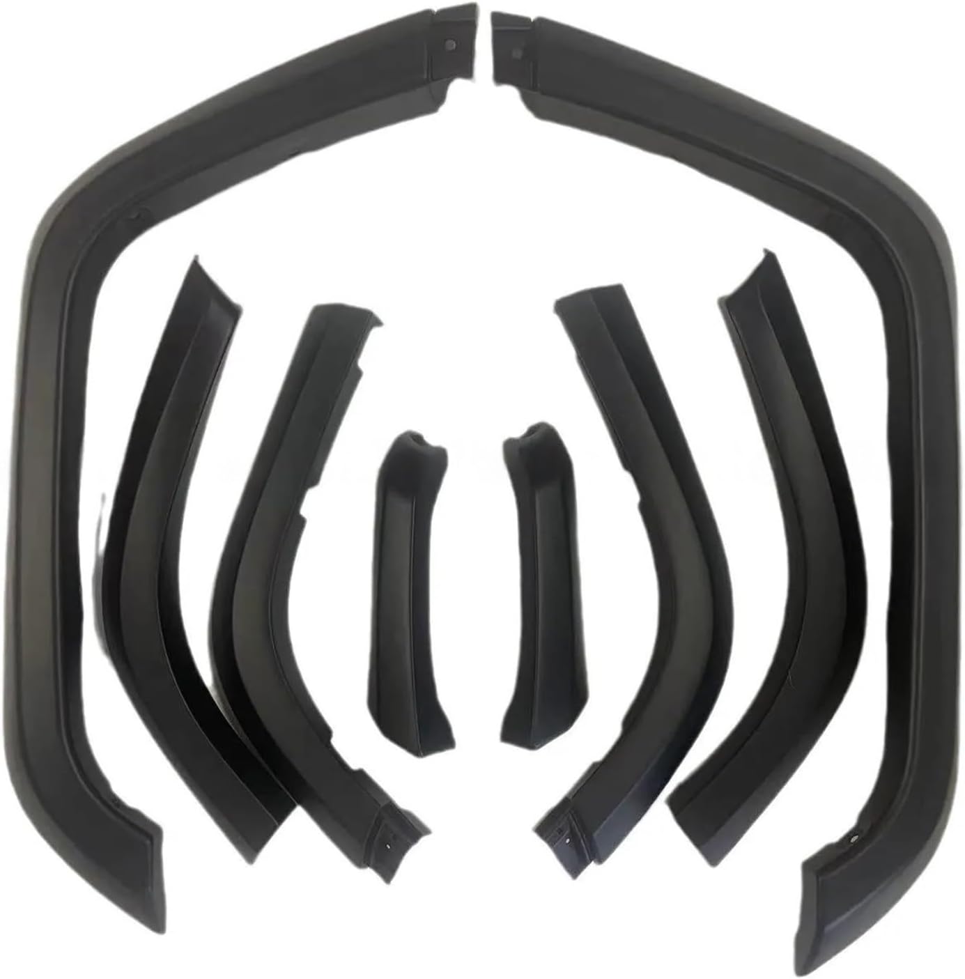 Car Flares Compatible with LC75 Long Short Mud Guards Off Road Pickup Accessories(Long)