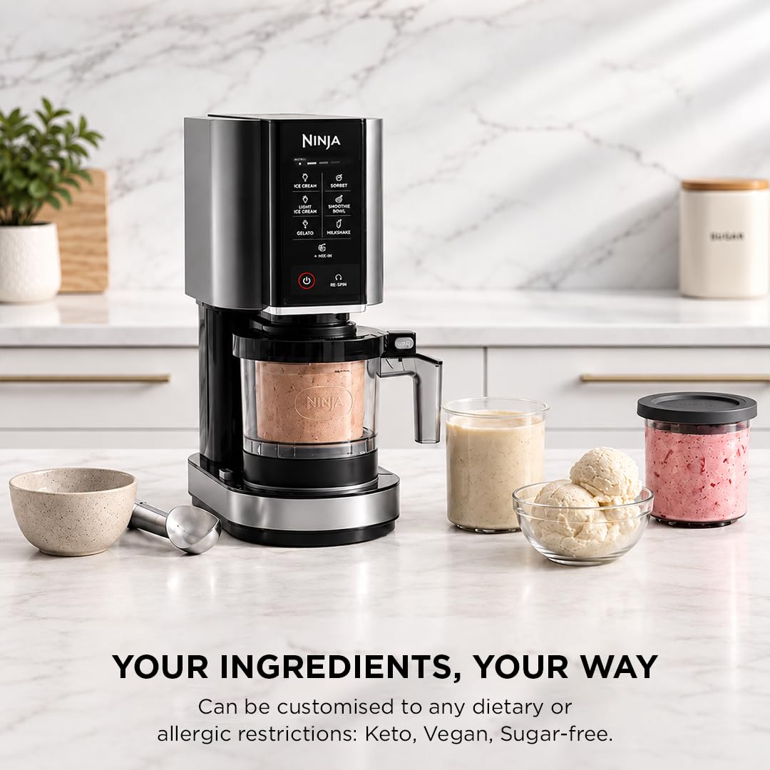 Ninja Creami Ice Cream Maker - Make Delicious Treats! -8