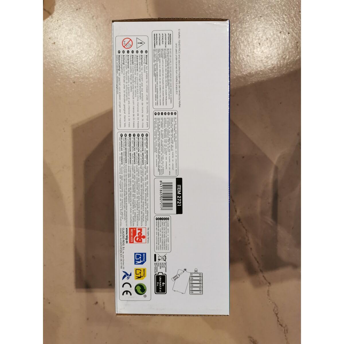 Reproductor MP3 Fisher Price con Micro Y Bluetooth