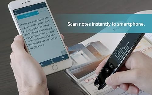 Miniatura 5 de WorldPenScan Go Pen Scanner + estuche rígido de viaje por PenPower - Pantalla táctil LCD| Resaltador digital | Bolígrafo de lectura OCR| Traductor|