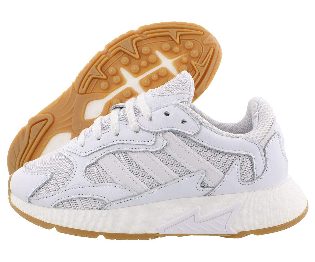 adidas Originals Tresc Run Boys Shoes Size 7, Color: Cloud White/Cloud White/Gum