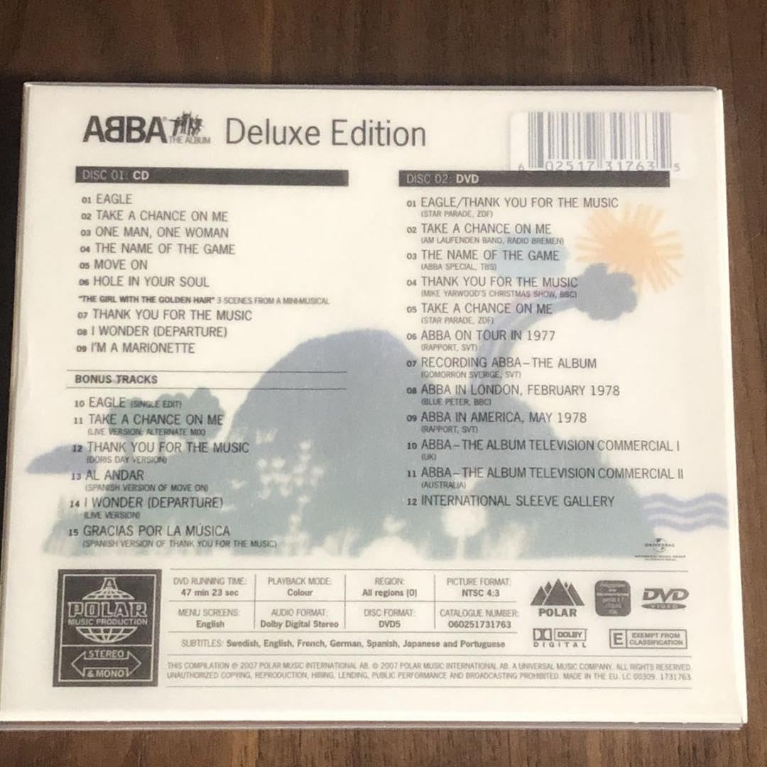 【廃盤貴重CD+DVD】ABBA『Deluxe Edition』9枚セット+1 Amazon.co.jp: Deluxe Edition！CD+DVD！アバ ABBA The Album