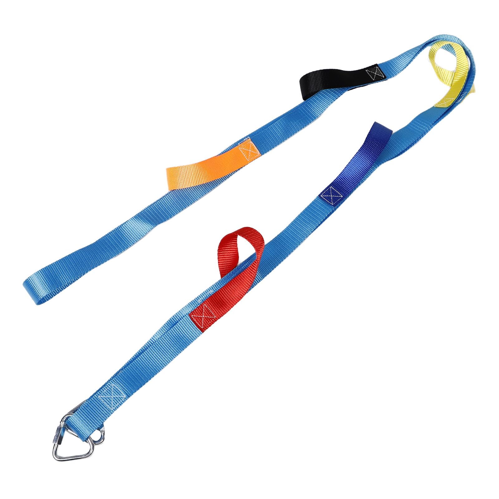 DECHOUS Scala di Corda da Arrampicata per 2 Metri 6 Gradini, Corda Morbida Resistente per Esterni, Accessorio per Set da Gioco All’Aperto, Sviluppo Capacità Motorie e Sicurezza