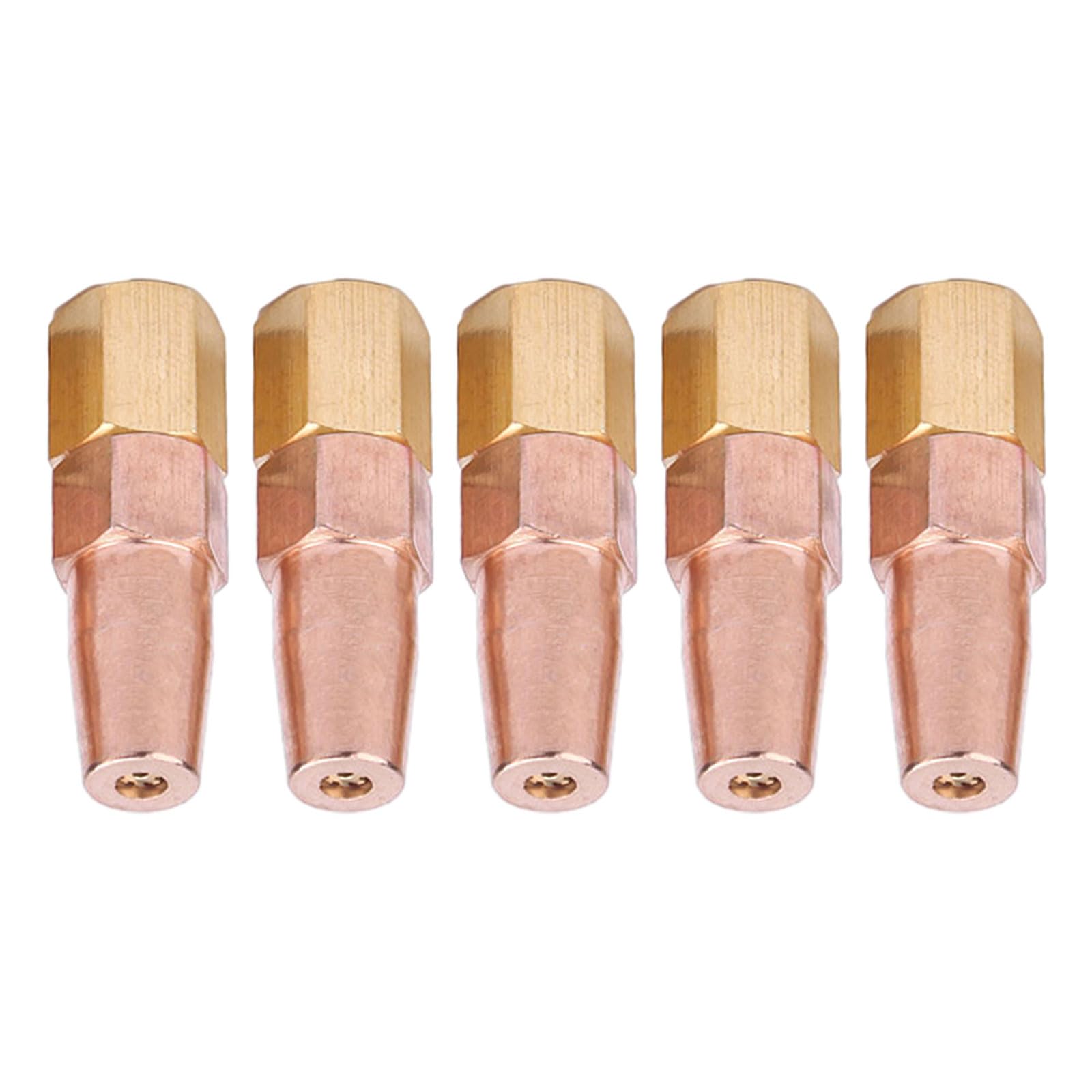 JinGuoZiLP 5Pcs H01-6 Propane Gas Welding Nozzle OxygenGas Contact Tips Holder Gas Nozzle