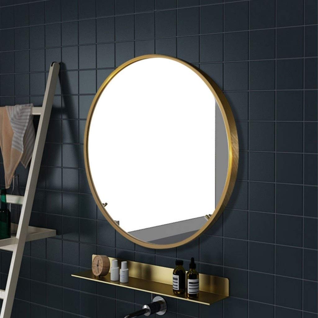 Miroir rond salle de bain miroir mural cercle doré grand miroir de courtoisie