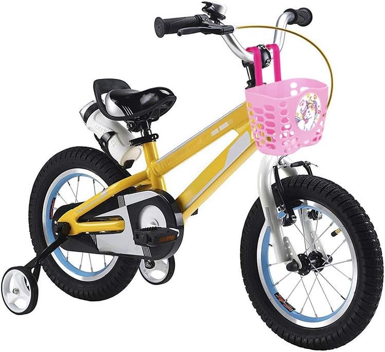 MINI-FACTORY 2 in 1 Bell + Basket - Pink Bicycle Handlebar Bell Cute 3D Unicorn Bike Bell + Bike Basket for Kid Girls - Pink : Sports & Outdoors