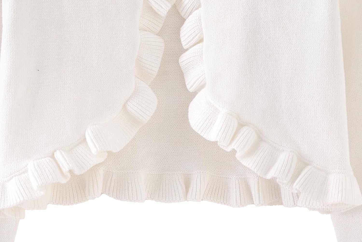 Toddler Girls Cardigan Sweater Bolero Shrug Baby Kids Long Sleeve Cropped Dress Up Button Closure Jacket Tops - Image 4