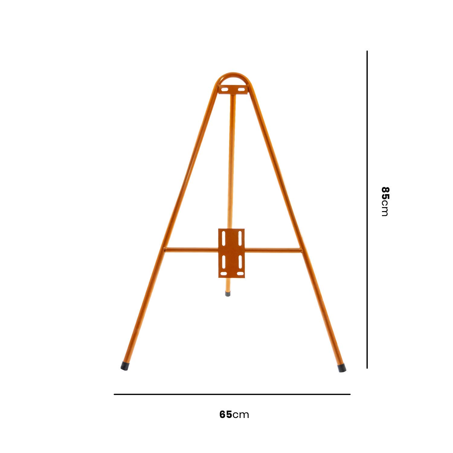FERRETELIX® Trípode Tubular Ajustable: Para señales metálicas de 50 cm, 60 cm y 70 cm, con perfil tubular de acero lacado