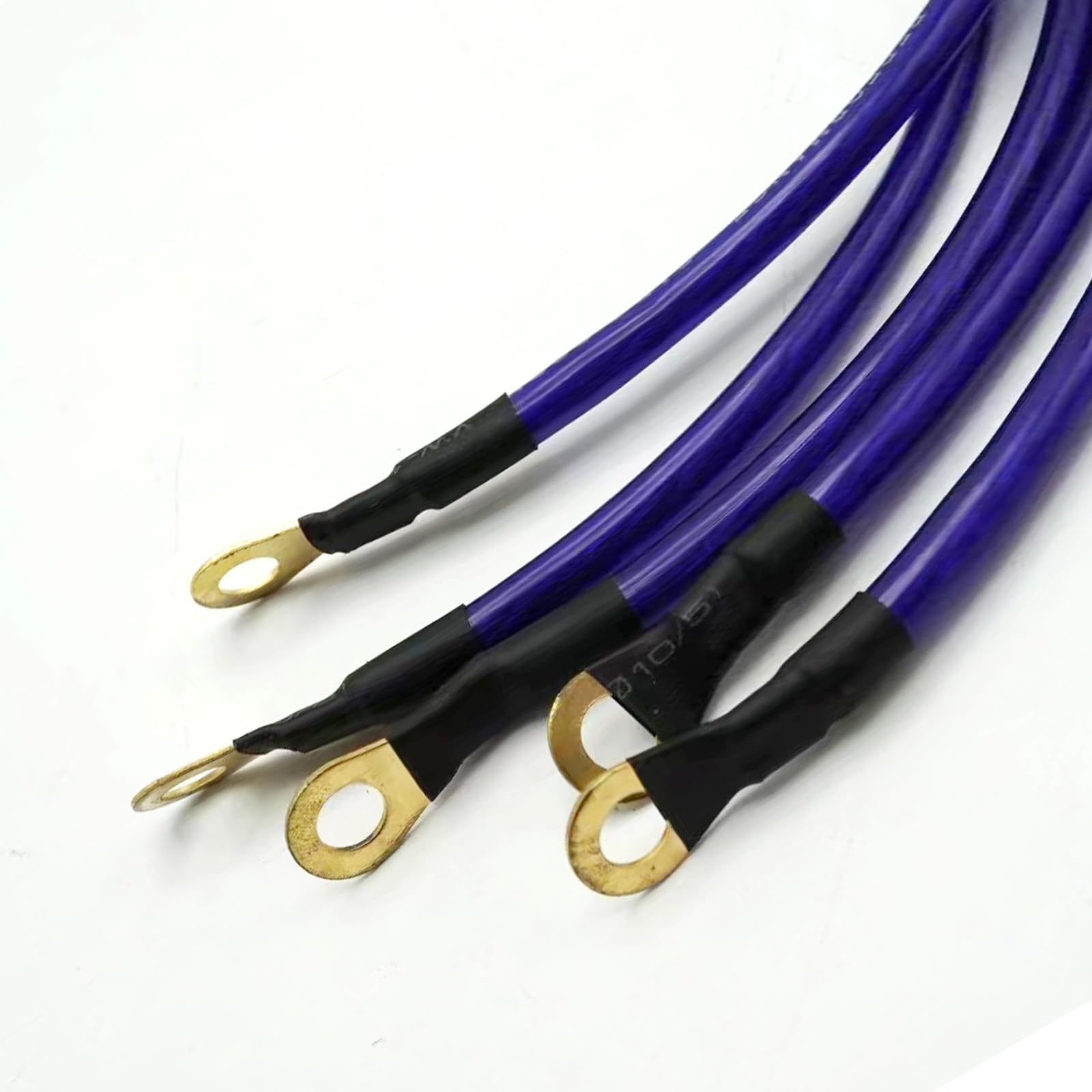 4 AWG Ground Wires 5-Piece Car Grounding Wire Kit | Universal PVC Earth ...