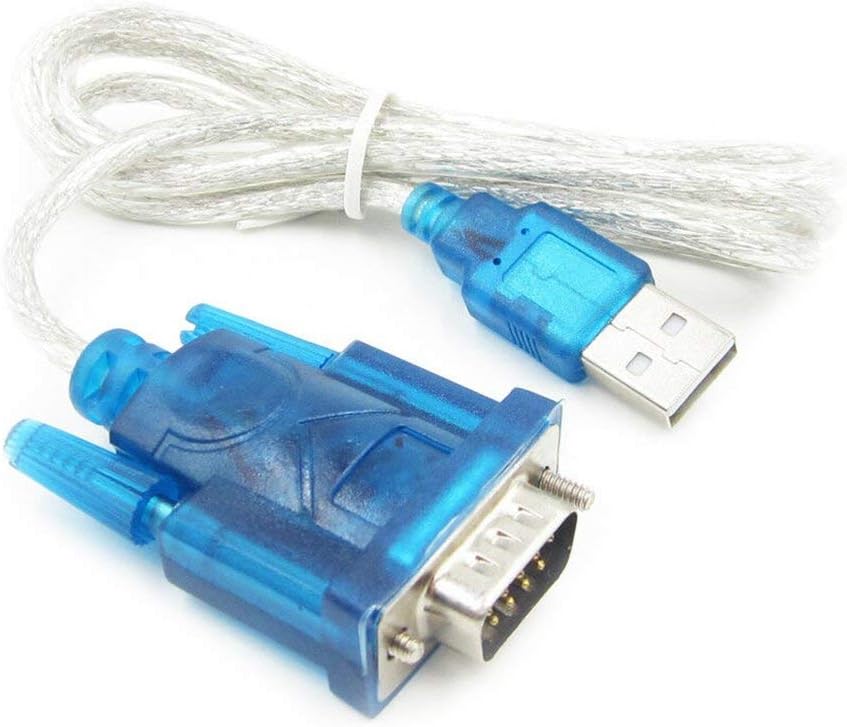 CentIoT - HL-340 USB 2.0 to RS232 Serial port COM DB9 9 Pin Adapter Cable - for PC PDA GPS