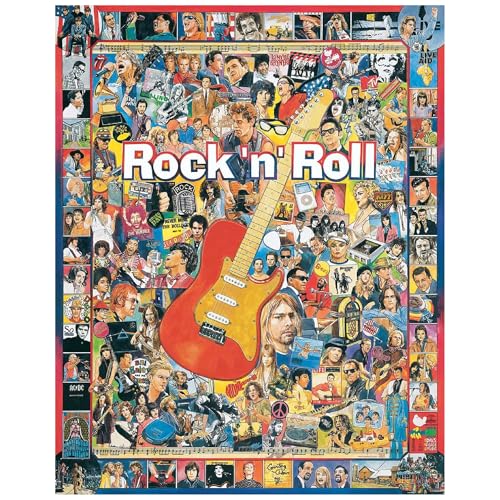 White Mountain Puzzles Rock 'N Roll - 1000 Piece Jigsaw