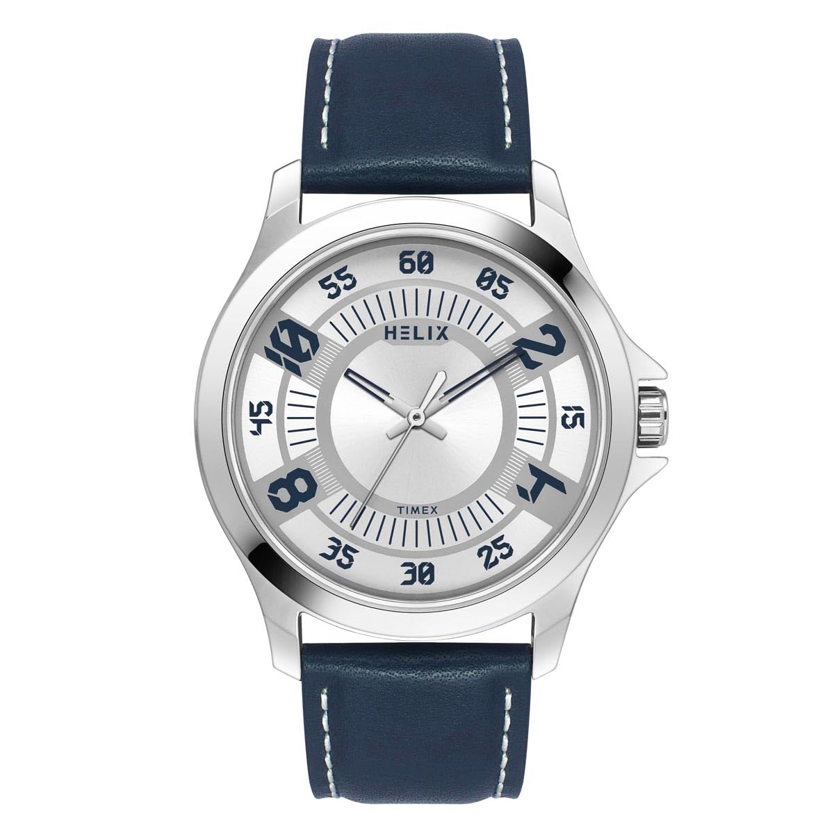 Helix Analog Silver Dial Mens Watch-TW055HG00 (B0D765TPG3) Amazon Price History, Amazon Price Tracker