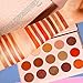 DE'LANCI New Nude Eyeshadow Palette Matte Shimmer 15 Colors Highly Pigmented Blush Nudes Warm Natural Bronze Pink Neutral Cosmetic Eye Shadows
