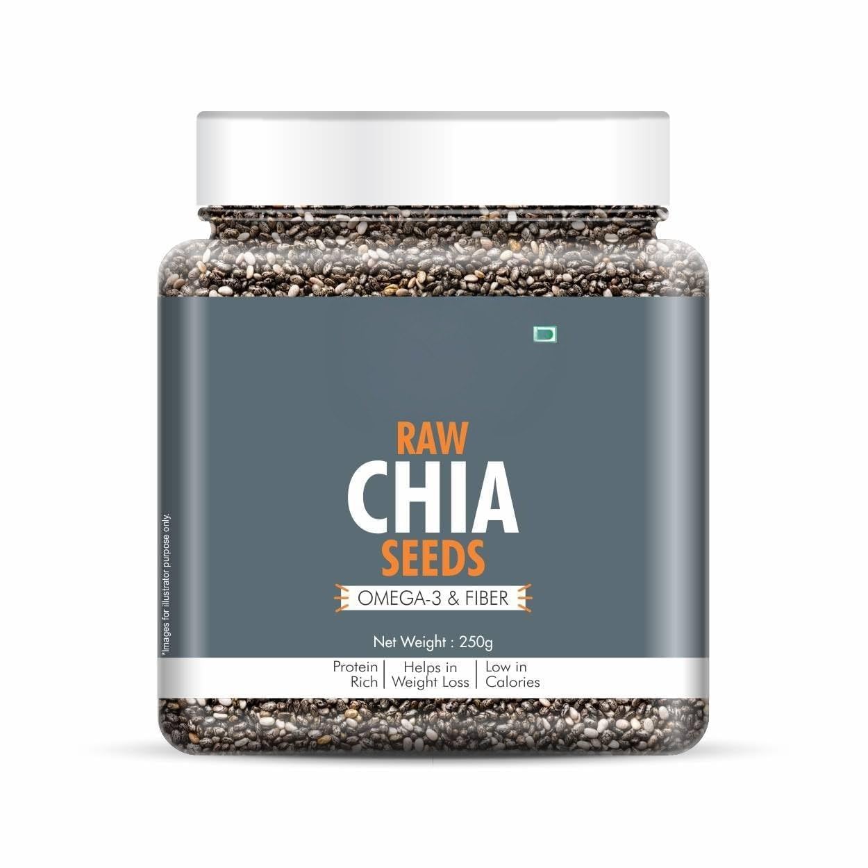 RJ Raw Chia Seeds-250g