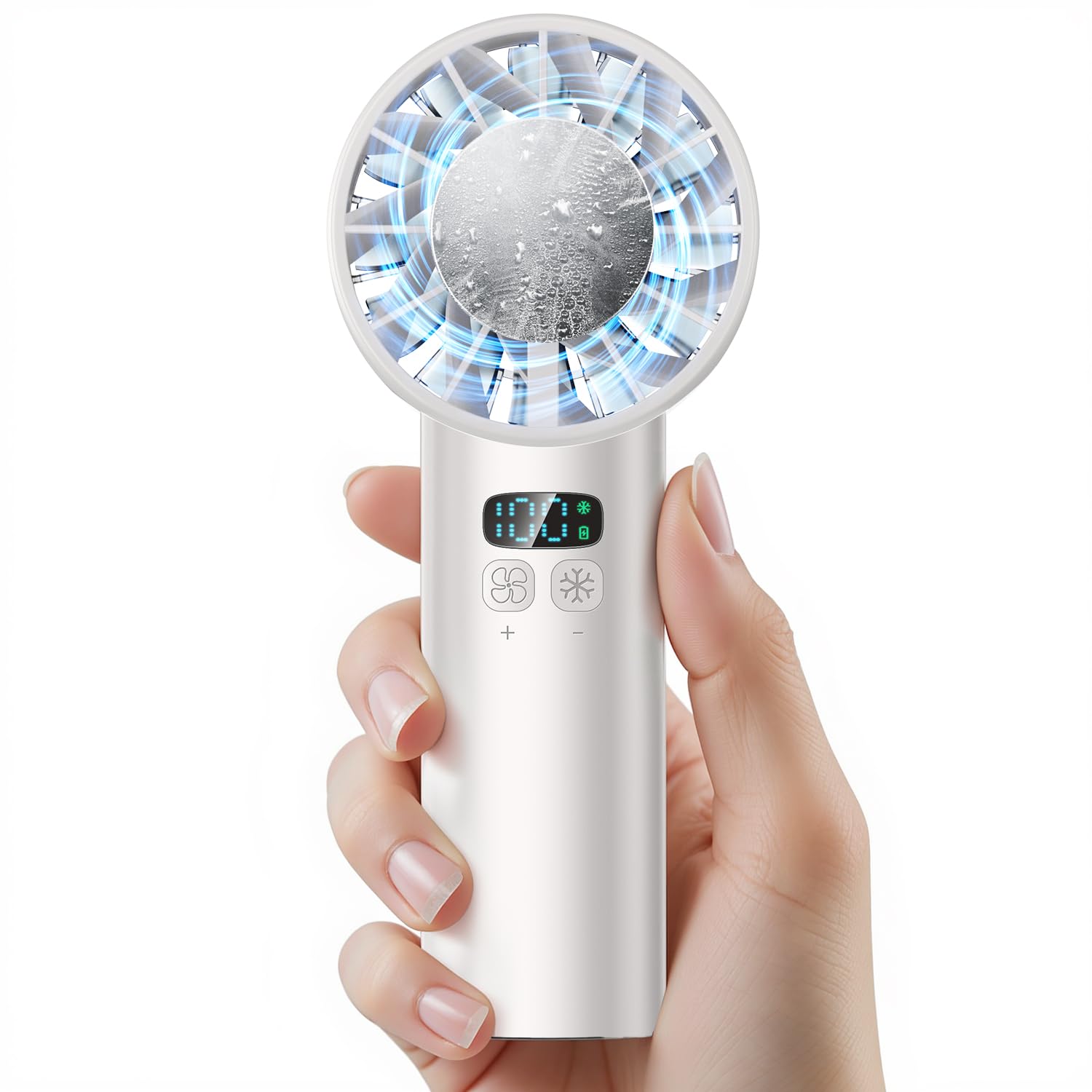 Amazon | 【2025年夏の初登場 -25℃瞬間冷却】 携帯扇風機 冷却プレート