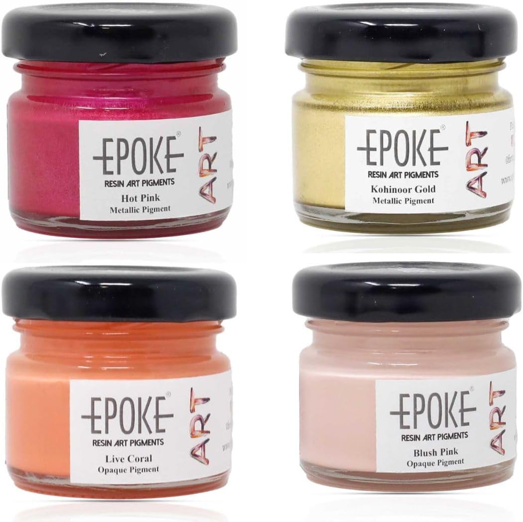 EPOKEAbsolute Delight Mini Resin Art Kit (Combo of 4)