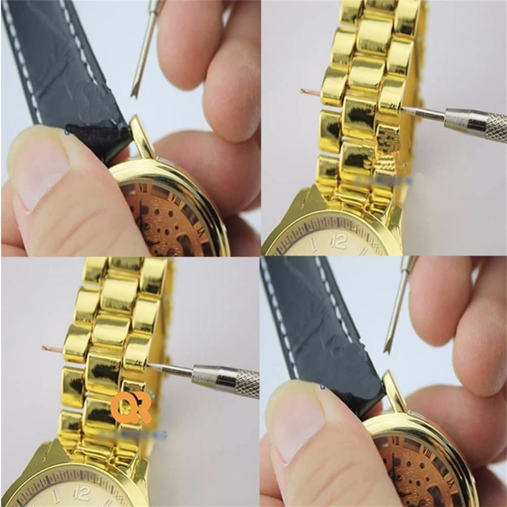 Reparación de Relojes Juego de Herramientas reparación Correas Reloj Metal Acero Inoxidable