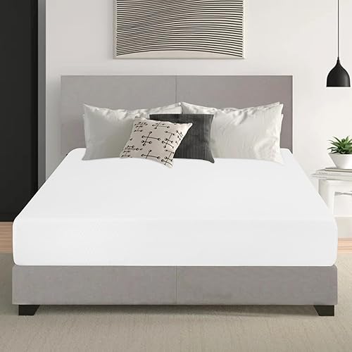 Miniatura 16 de BLKMTY Colchón Queen de 80 x 60 x 8 pulgadas, colchón de espuma viscoelástica de gel de 8 pulgadas para sueño fresco, colchón suave de firmeza