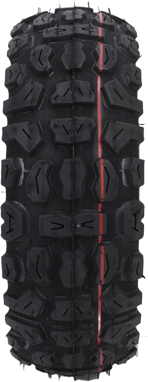 Aramox Dirt Bike Tire Inner Tube Set, Rubber Off Road Tire and Tube, 10x3.0 for Mini Motorcycle and Electric Scooter