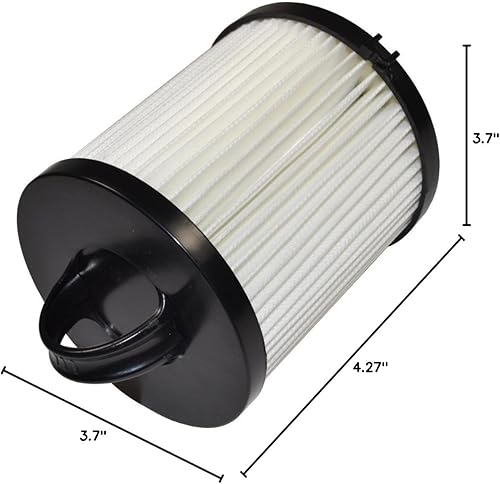 Miniatura 6 de HQRP Filtro HEPA compatible con Eureka EF91B EF91 EF-91 67821 DCF-21 68931 68931A Reemplazo para aspiradoras verticales