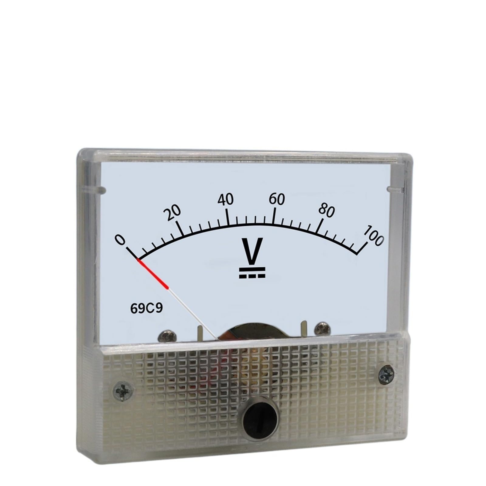 Voltmètre à aiguille mécanique 69C9 CC 100V pour tableau de commande - 4