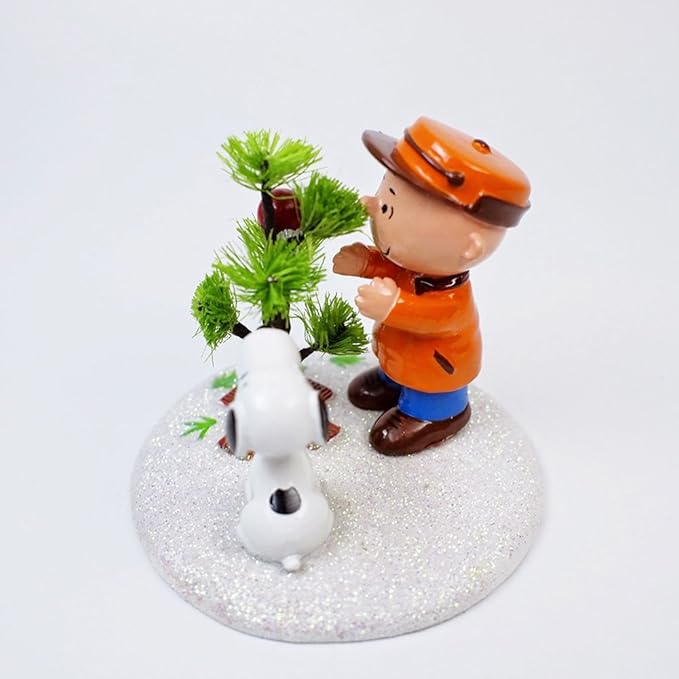 Figura Department 56 Peanuts Charlie Brown y Snoopy miniatura 5