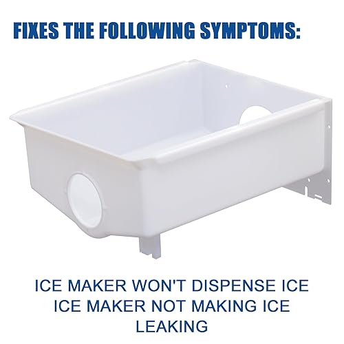 Miniatura 3 de W10670845 AP6023698 Piezas de repuesto para máquina de hielo Cubo de hielo para refrigerador compatible con Whirlpool, Kenmore, kitchenaid, Amana