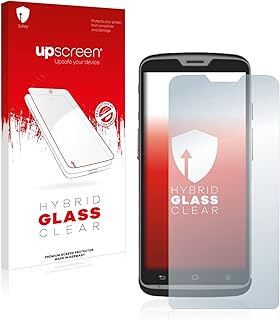 upscreen Screen Protector Film compatible with M3 Mobile SL20-9H Glass Protection, Extreme Scratch Resistant