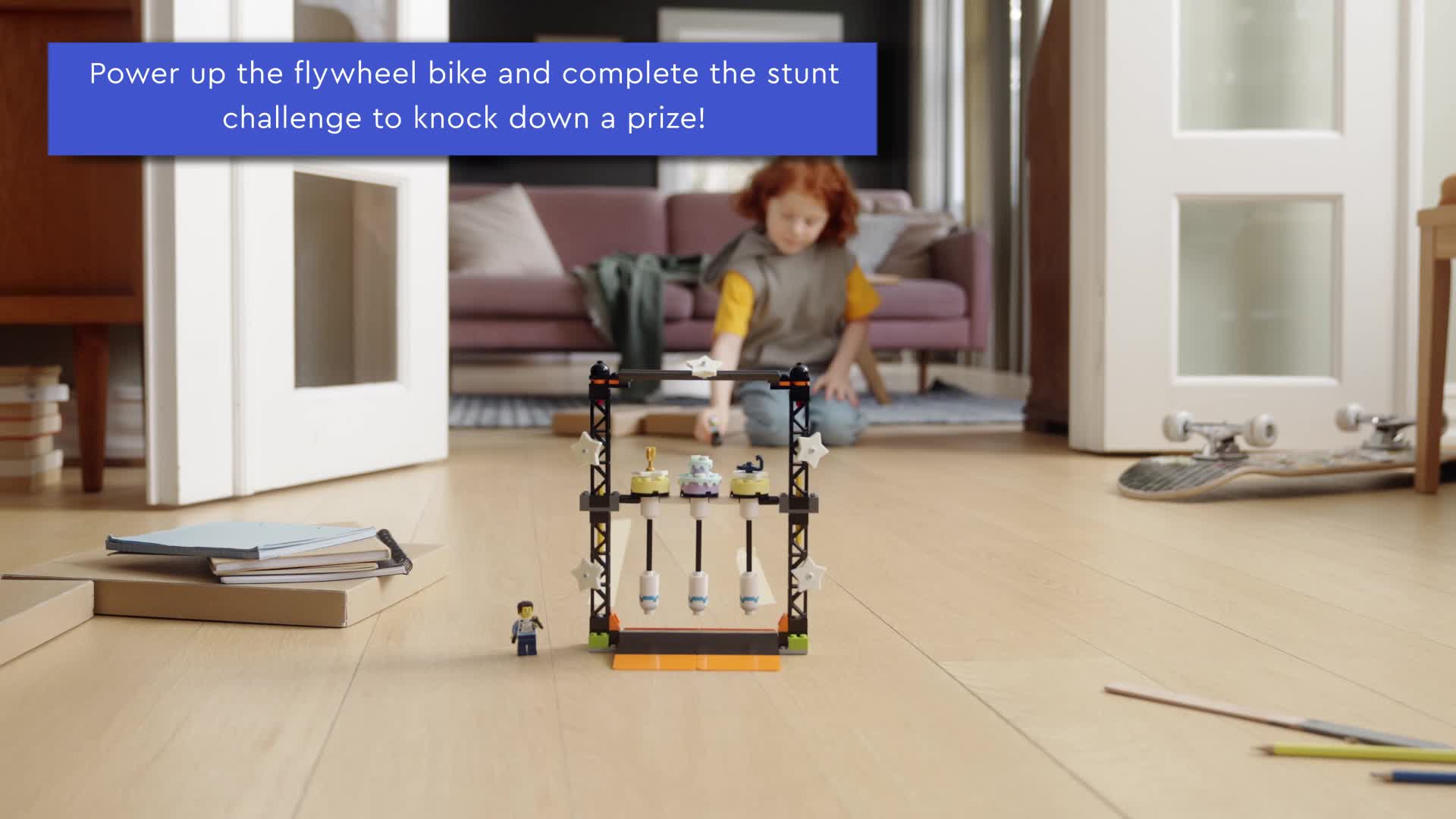 LEGO 60341 City Stuntz The Knockdown Stunt Challenge Playset