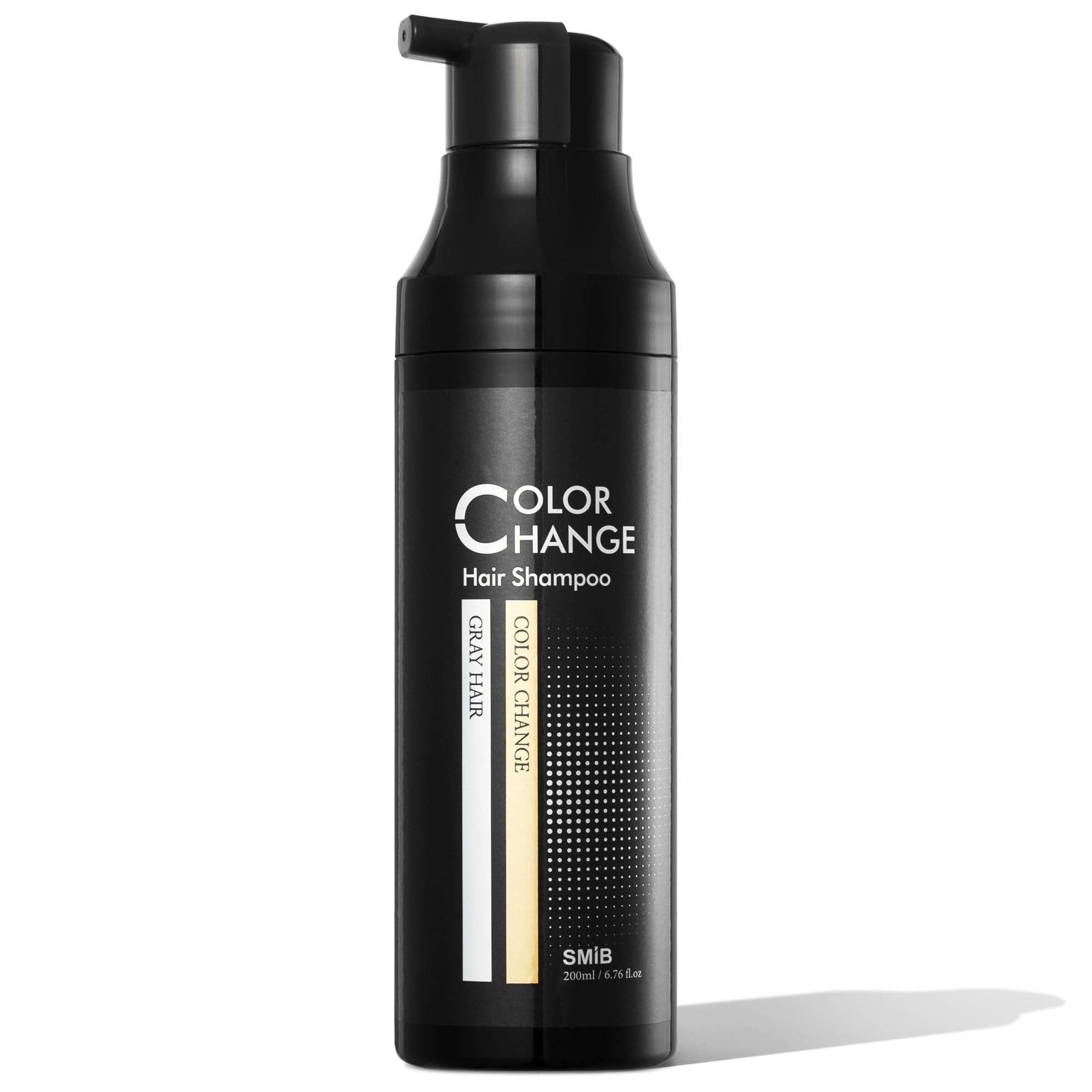 SMIB ColorChange Shampoo – Hypoallergenic, Gentle Hair Dye, Helps Blend Gray Hair Naturally, Nourishes Hair & Scalp (6.76 fl oz)