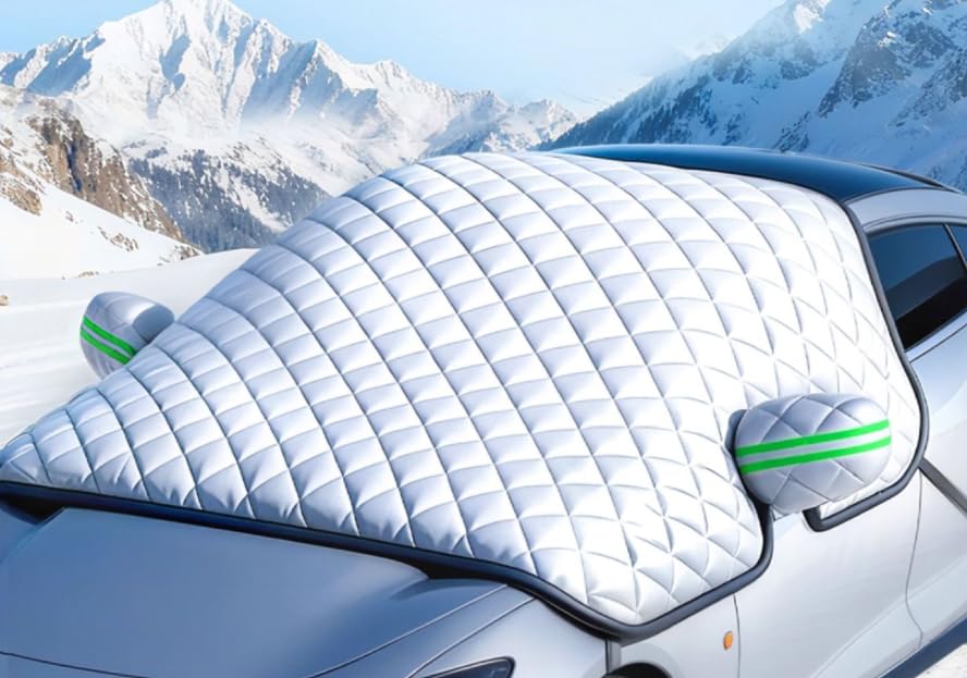 Housse de pare-brise d'hiver pour Nissan Micra Leaf et X-Trail bâche de protection antigel