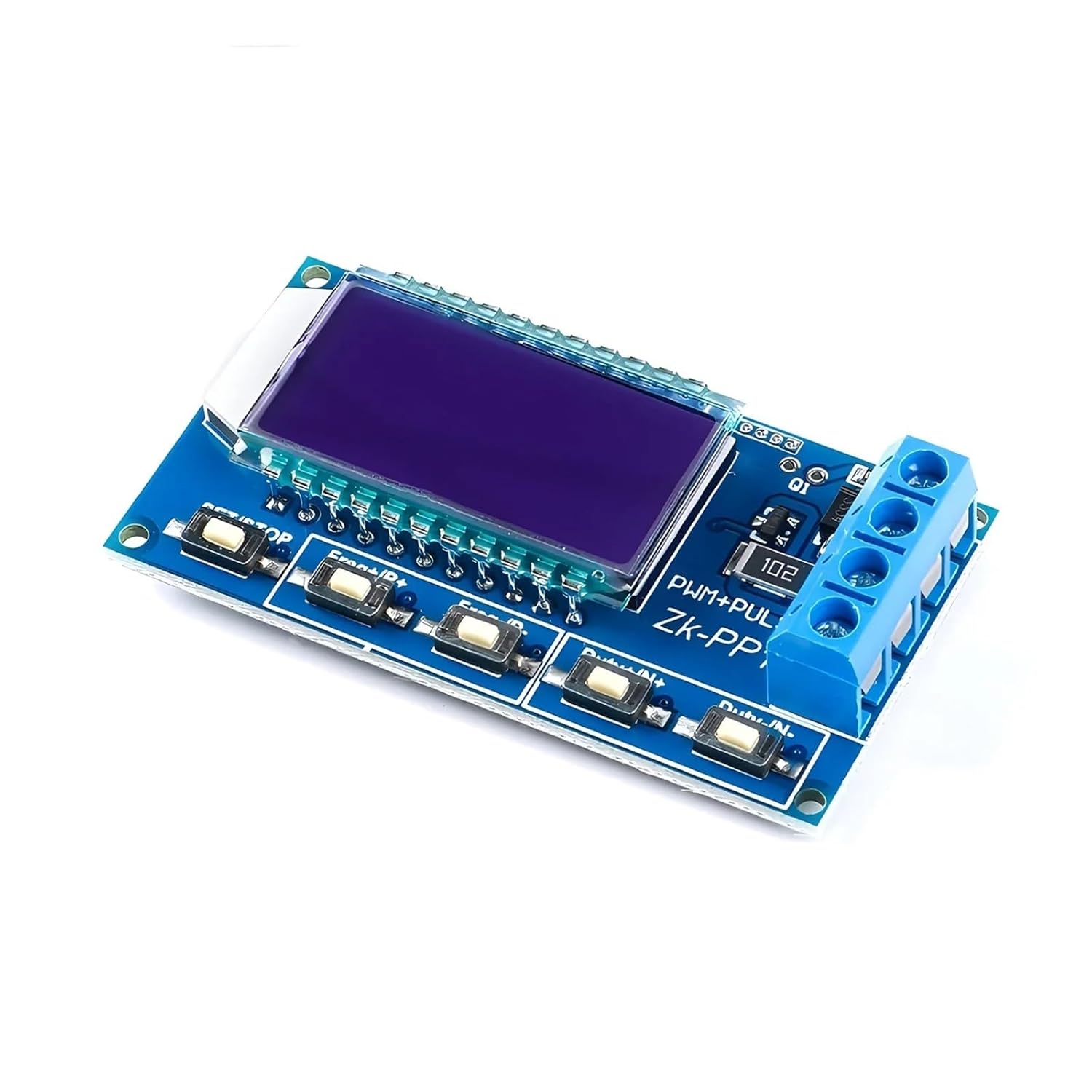 ZK-PP1 Dual Model Signal Generator Square Wave 1Hz-150KHz PWM Pulse Generator Module Frequency Duty Cycle Adjustable
