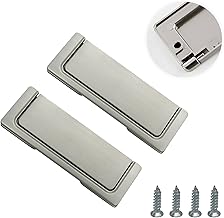 SIGANDG Furniture Handles Unsichtbarer Schubladengriff für Schränke, Schubladengriffe, geeignet für Nachttische, Schubladen, Kleiderschränke (2 Stück)