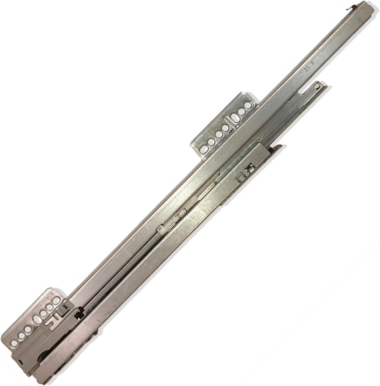 Nova Pro Full Extension Guide Rail Load 40 kg Galvanised Nominal Length 500 mm (19-11/16 Inch) Left F101108276 for Drawer Replacement Repair