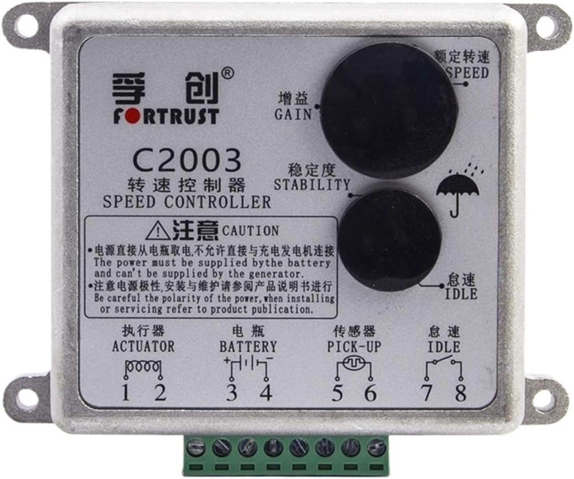 Replace C2003 Governor Speed Controller For Diesel Generator DC Motor Intelligent Speed Control Panel Genset Parts