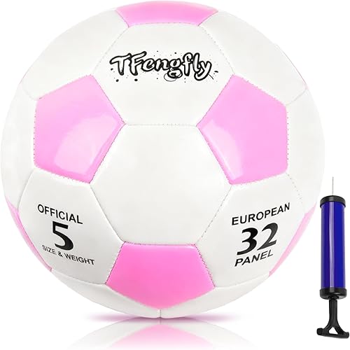 Miniatura 11 de Size 2, 5 Soccer Ball with Pump Needle-Training Recreation Soccer Ball Size 2, 5 Thicker PU Tight Weaved Mini Soccer Ball for Teen Boy Girl Blanco