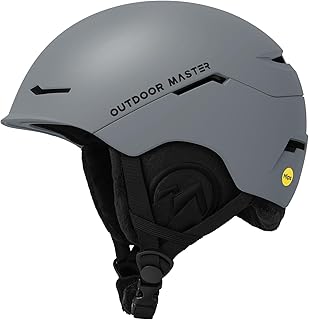 OutdoorMaster ELK MIPS Ski Helmet - Snow Sport Helmet Snowboard Helmet for Men Women & Youth