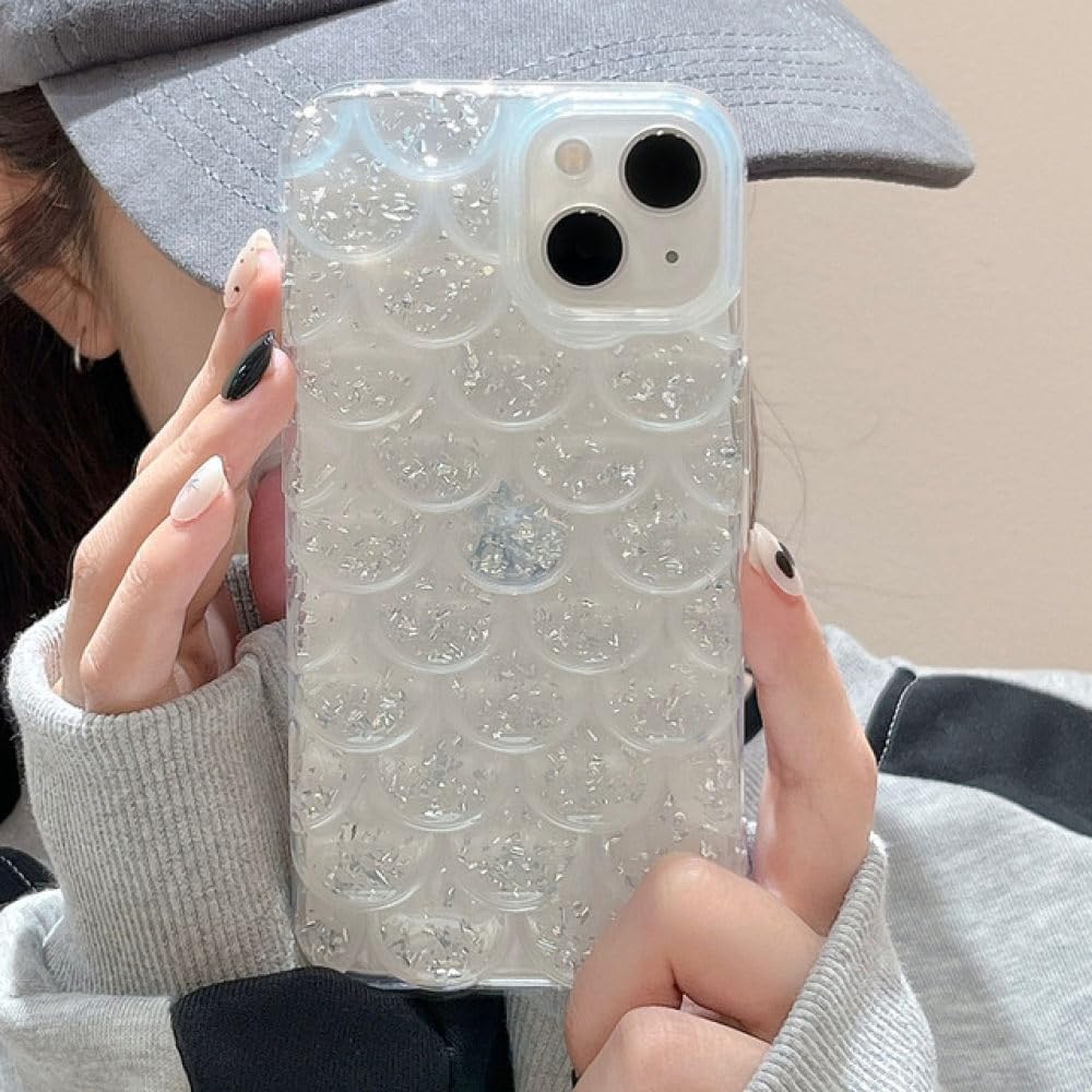 Coque arrière iPhone protection pailletée vacances et plage