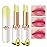BINGBRUSH 2 Pcs Avocado Color Changing Lipstick Queen,PH Mood Long Lasting Labiales Lip Gloss Lip Balm Tinted Magic Lip Stain Makeup Lipstick Set for Women
