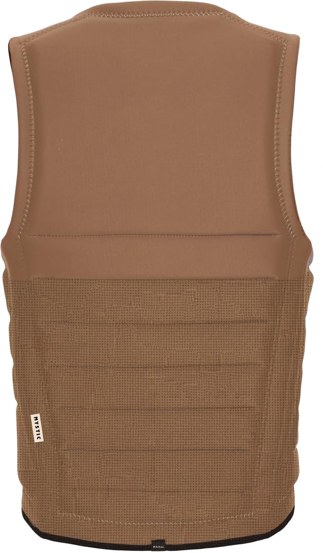 MYSTIC Gilet Impact The Dom Fzip Wake Slate Brown M