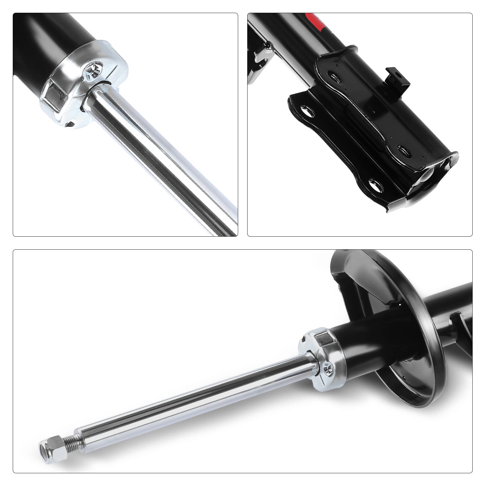 Frankberg 2 amortiguadores delanteros 577 mm a presión gas 4160264J00 | Compatible con: Grand Vitara II JT TD TE