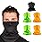 S A Company 5-Pack UV Face Shield | UV 30+ Multipurpose Neck Gaiter Balaclava for Adults