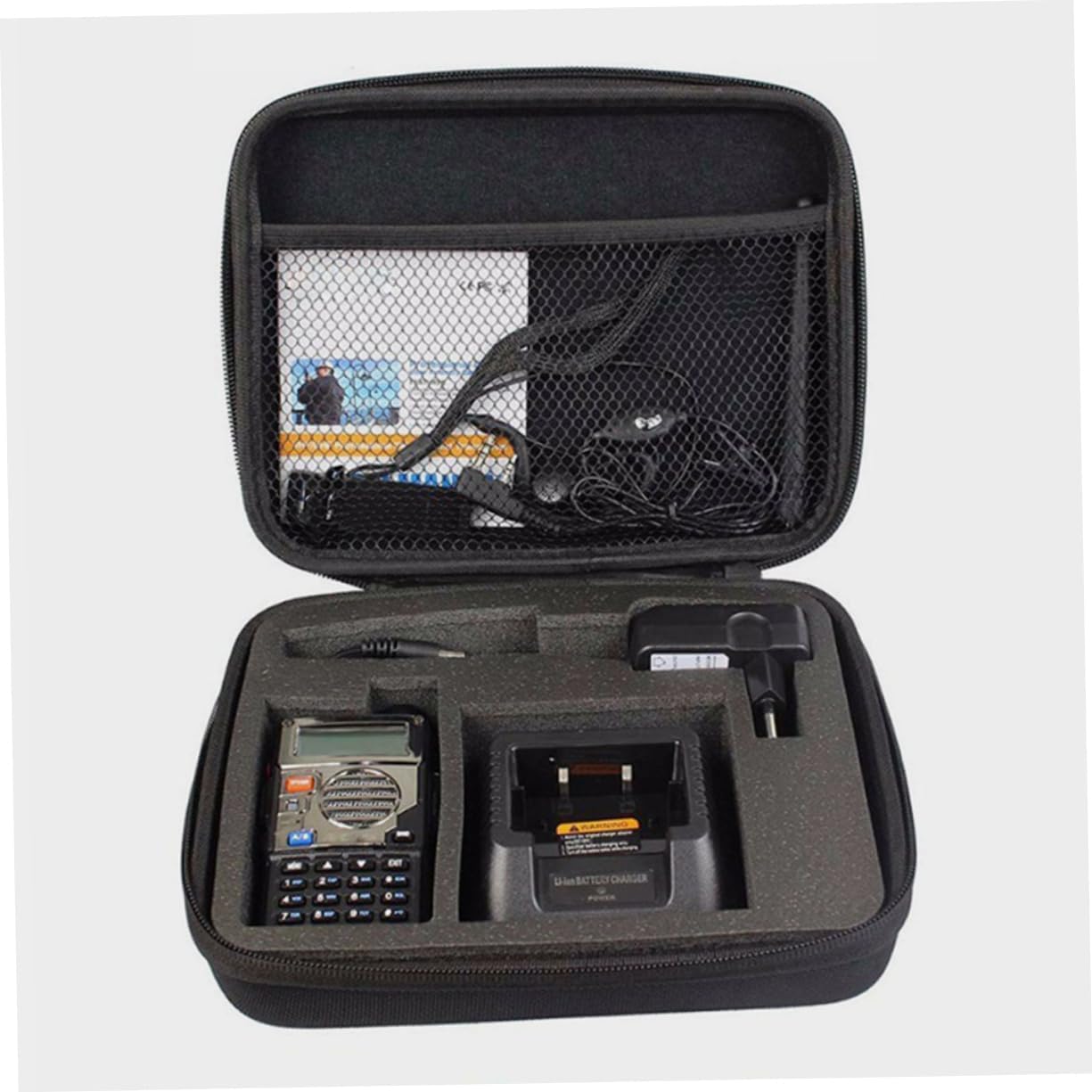 Handheld Radio Storage Case Mesh Pockets for Uv Uv Lightweight Protection for Accessories for Outdoor Use and Travel