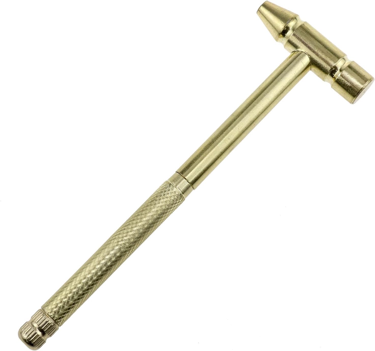 Brass hammer 6 in 1 mini multi-function anticorrosive and rust-proof small copper hammer For repair tools Drones, mobile phones, laptops, watches -1pcs